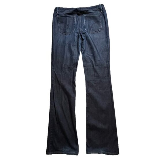 Joe's Jeans Womens Size 29 Curvy Bootcut Dark Blue Denim 5 Pocket 32x33 - Picture 2 of 8